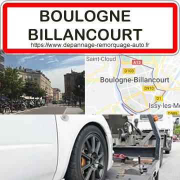 depannage automobile Boulogne-Billancourt 92100