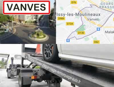 depannage automobile vanves 92170